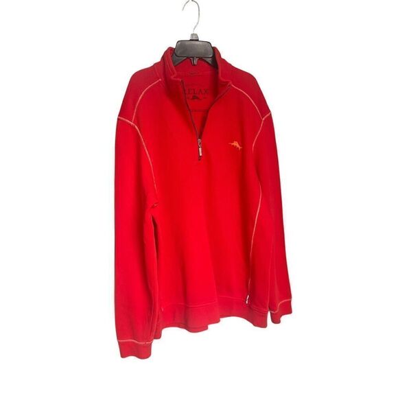 Tommy Bahama Men’s Large Relax Activewear 1/4 zip pullover L - Picture 1 of 12